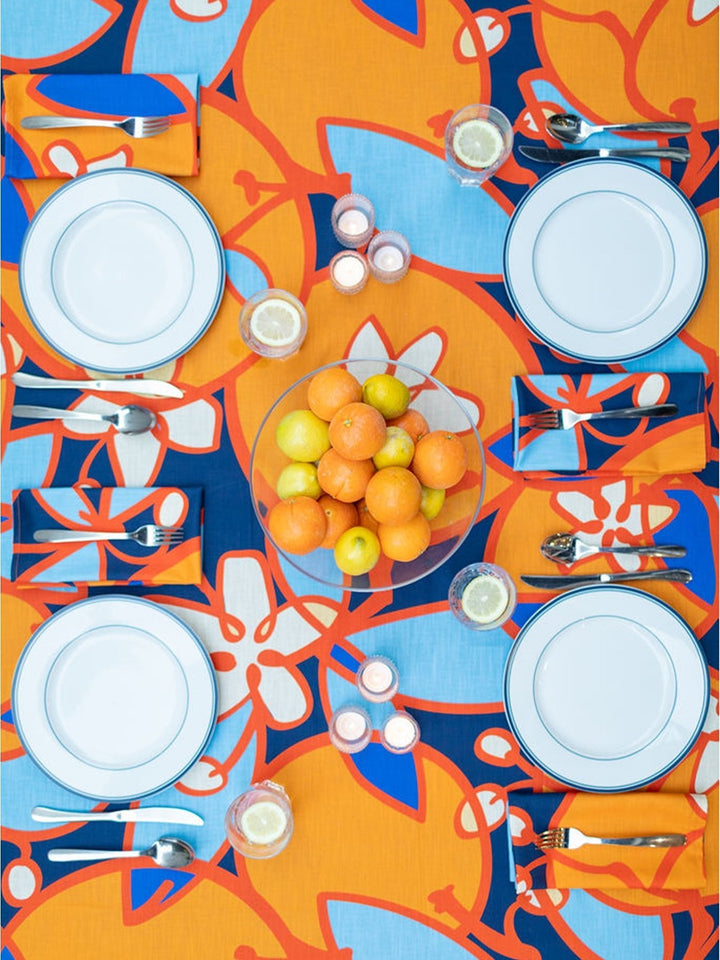 Tablecloth: Orange Blossom
