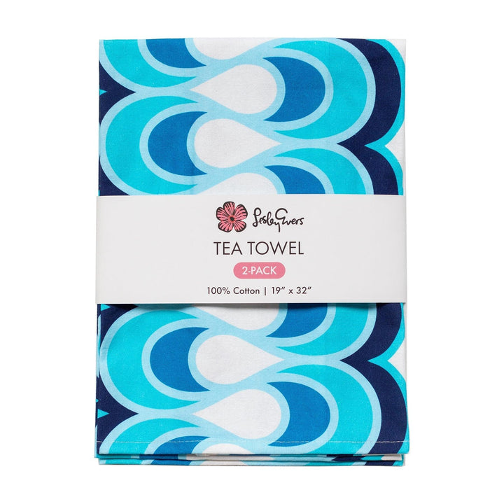 Tea Towel: Rio Blue