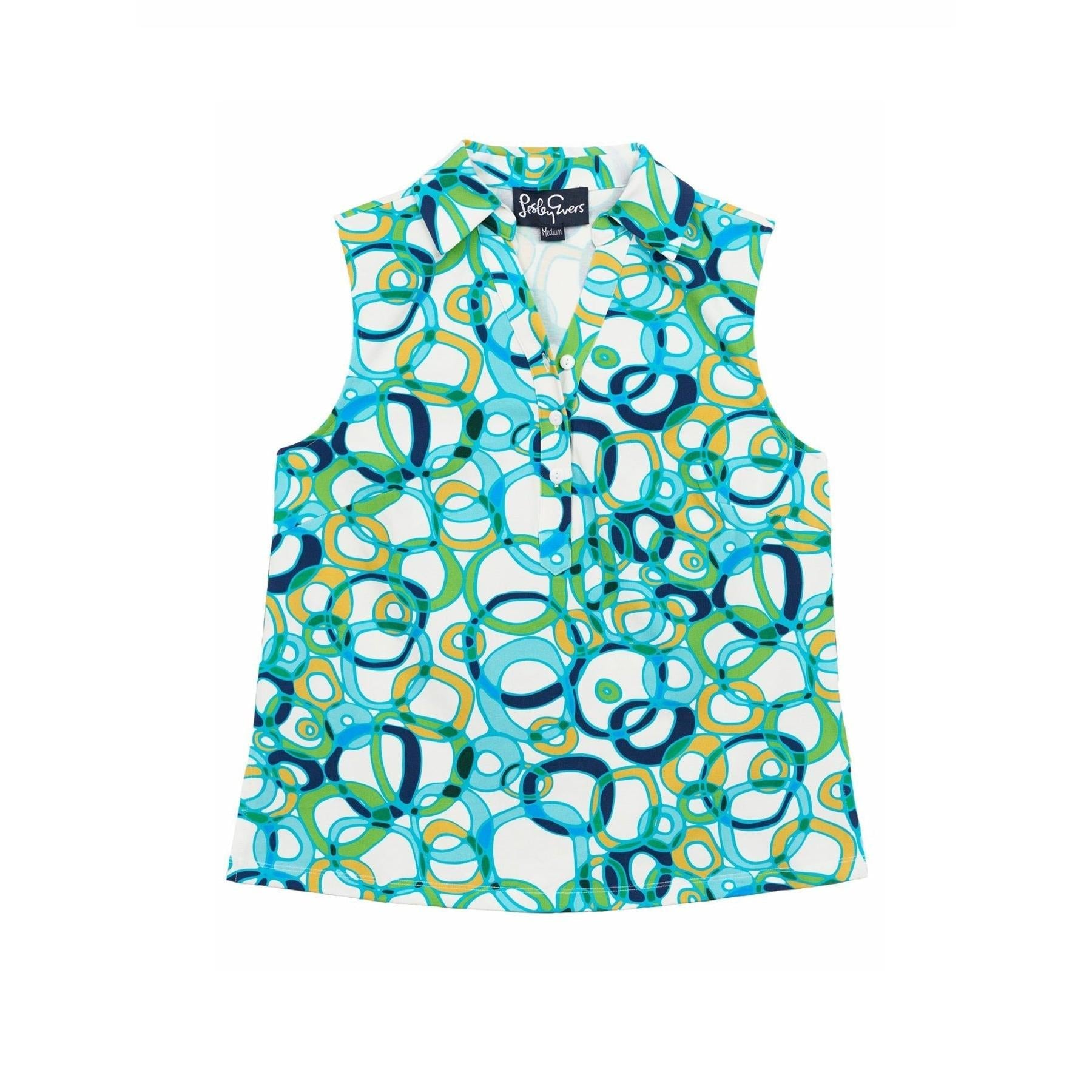Tessa Top Loops Blue