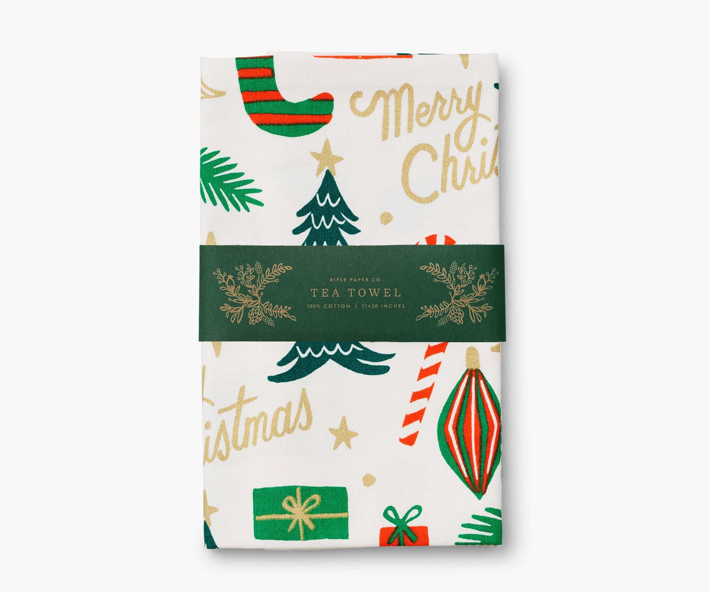 Deck The Halls Tea Towel