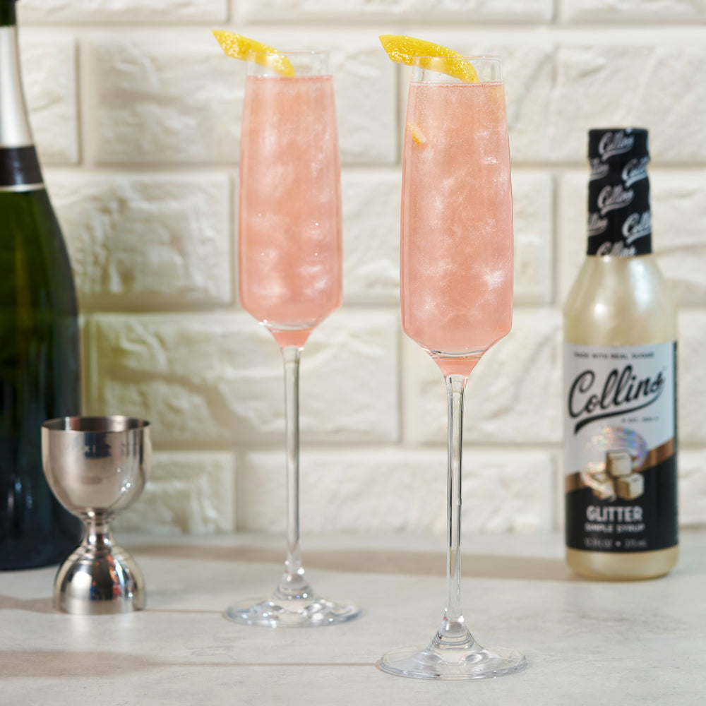 Collins Glitter Simple Syrup - 12.7 Oz.