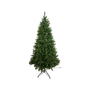 7' Pre-Lit Clear Incandescent Point Pine Tree