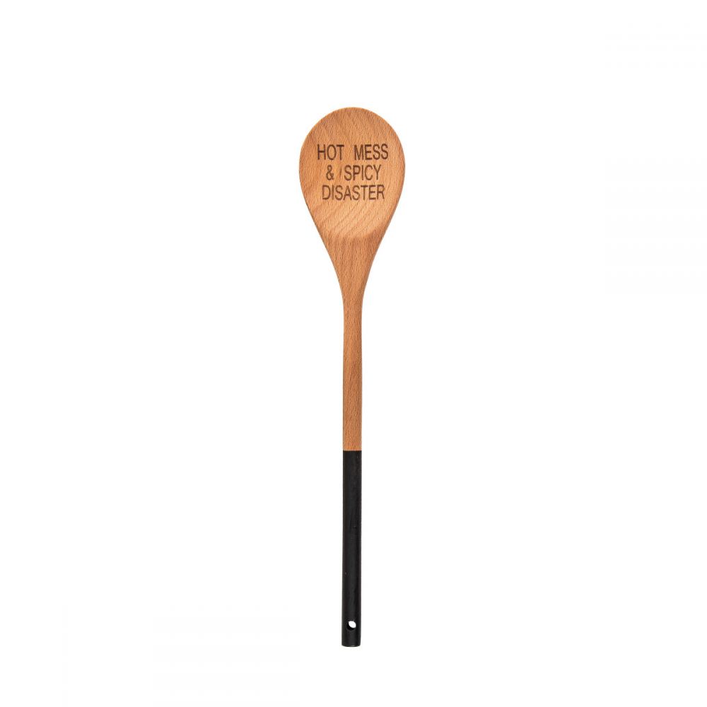 Hot Mess & Spicy Disaster Wooden Spoon