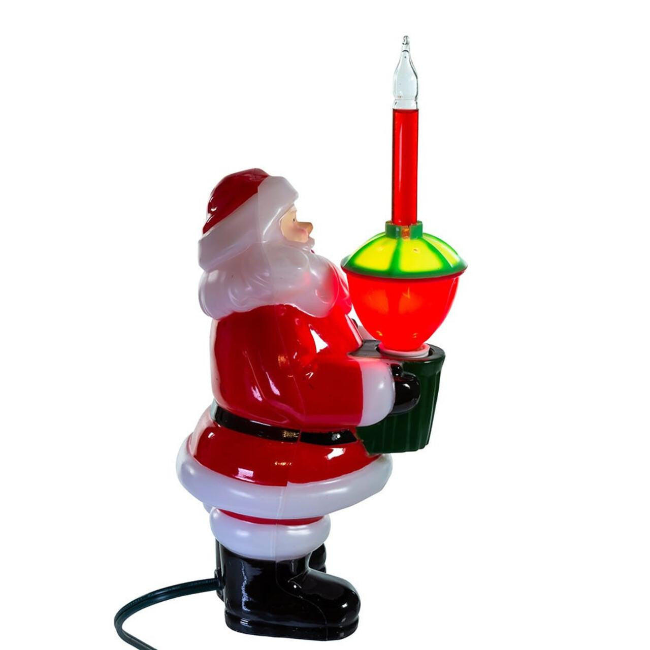 Santa Bubble Light Table Piece