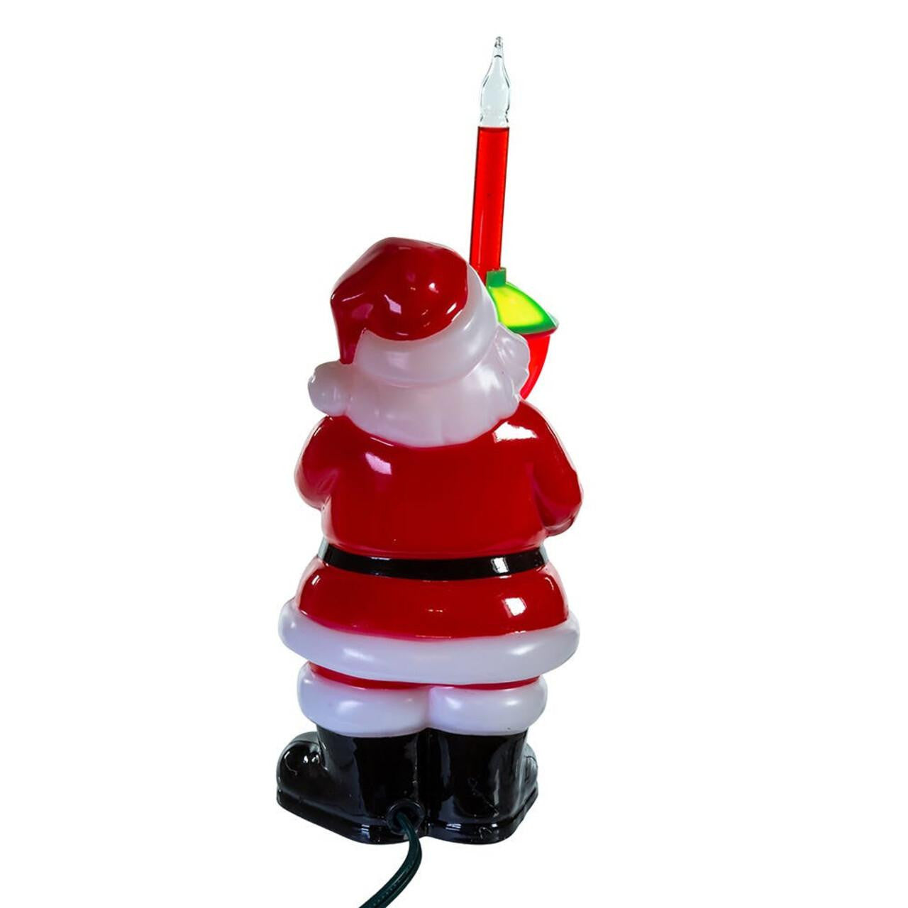 Santa Bubble Light Table Piece