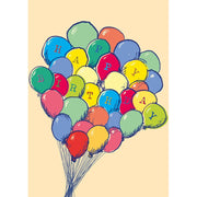 Birthday Balloons Card