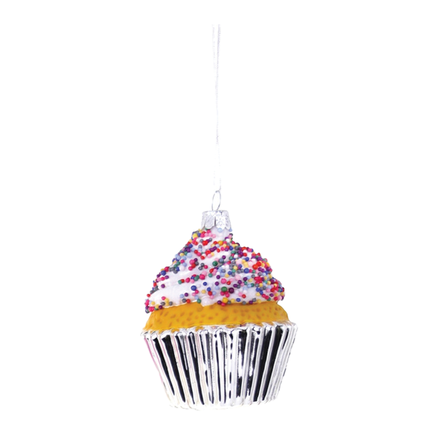 Bakery Cupcake Ornament - Vanilla