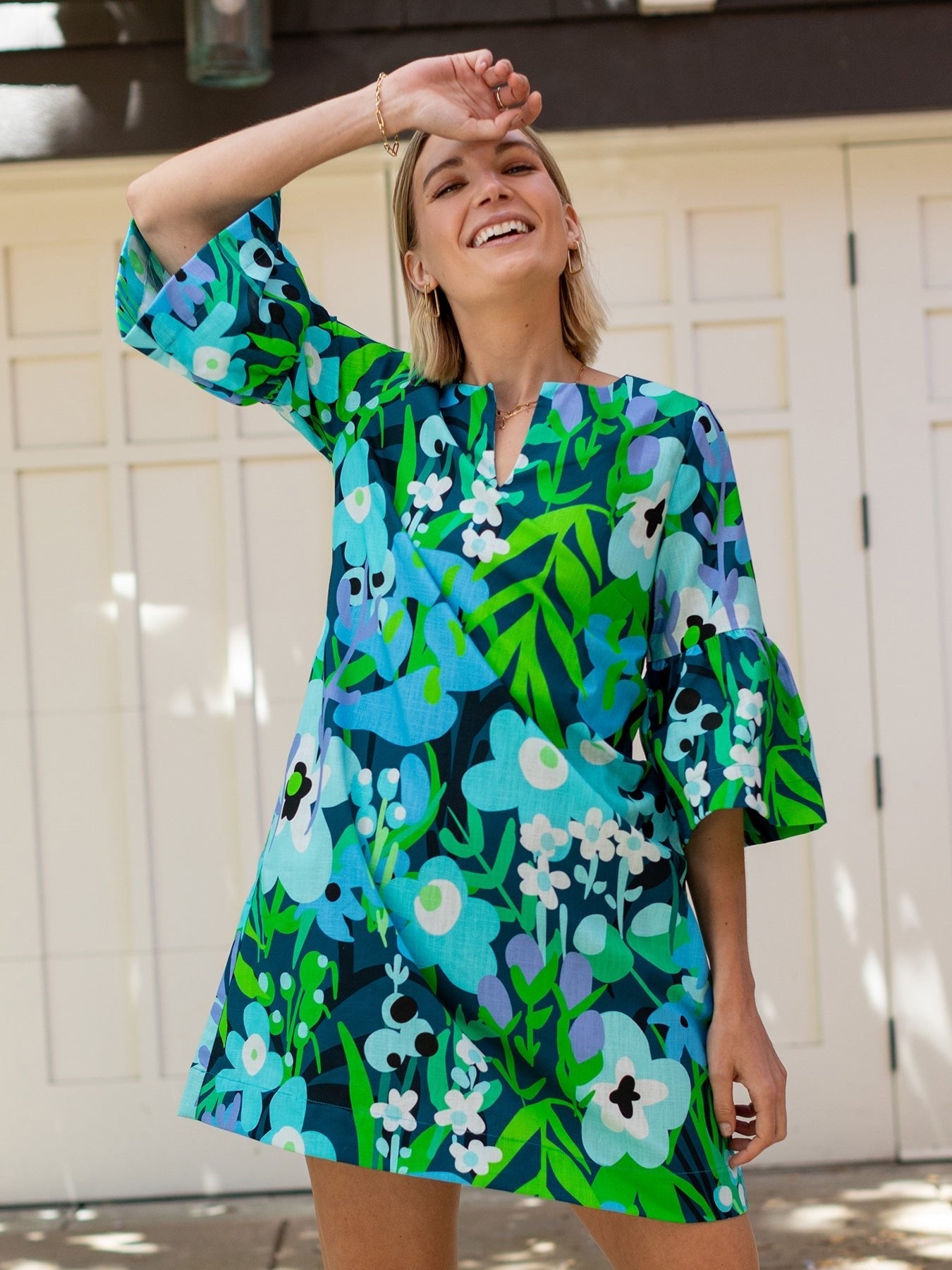 Vera Dress Garden Oasis - Just Fabulous Palm Springs