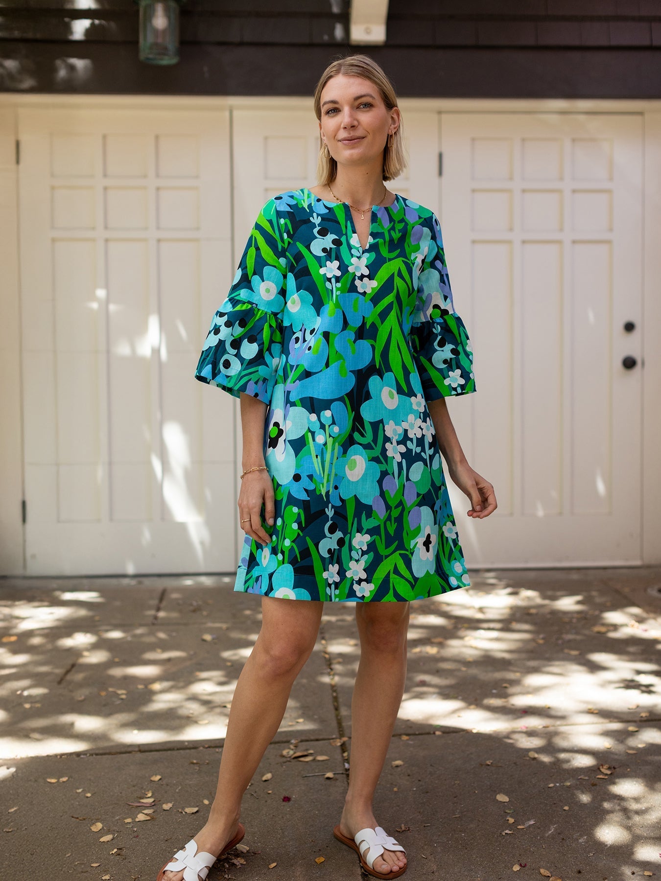 Vera Dress Garden Oasis - Just Fabulous Palm Springs