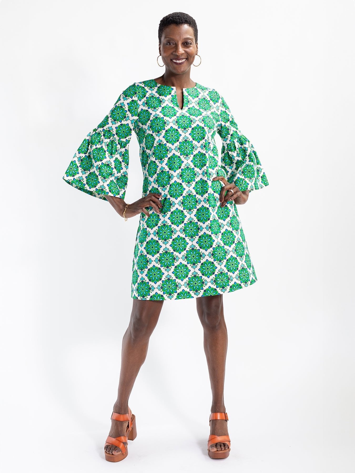 Vera Dress Talavera Green