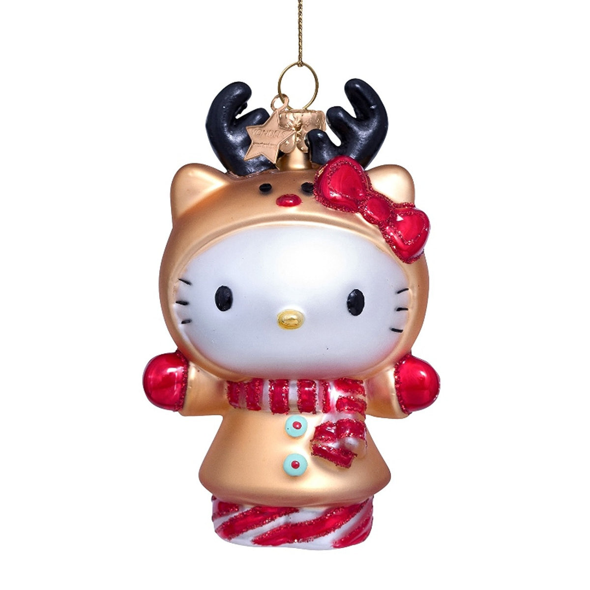 Hello Kitty Reindeer Ornament