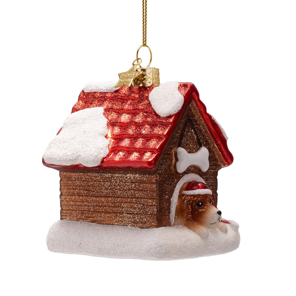 Dog House Ornament