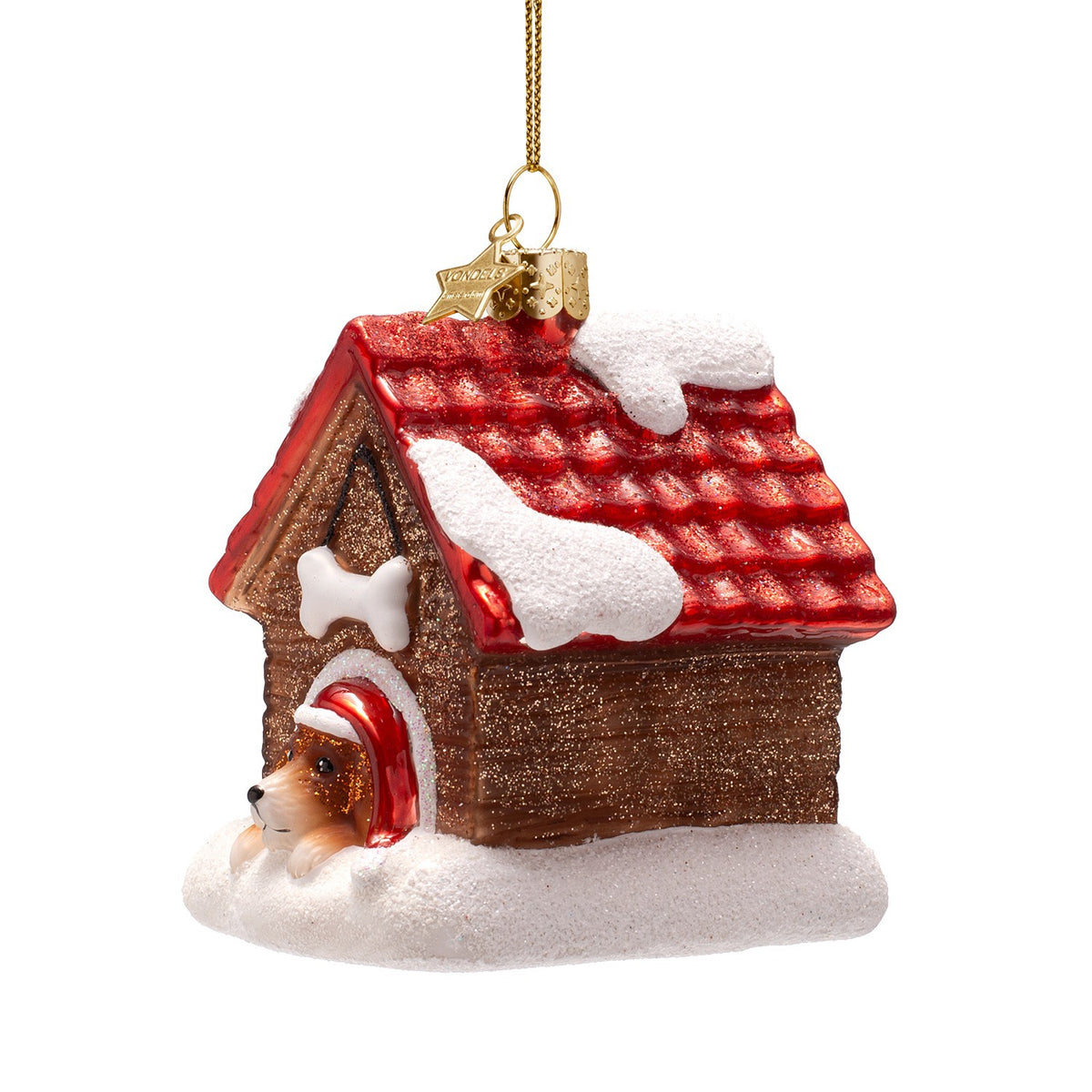 Dog House Ornament