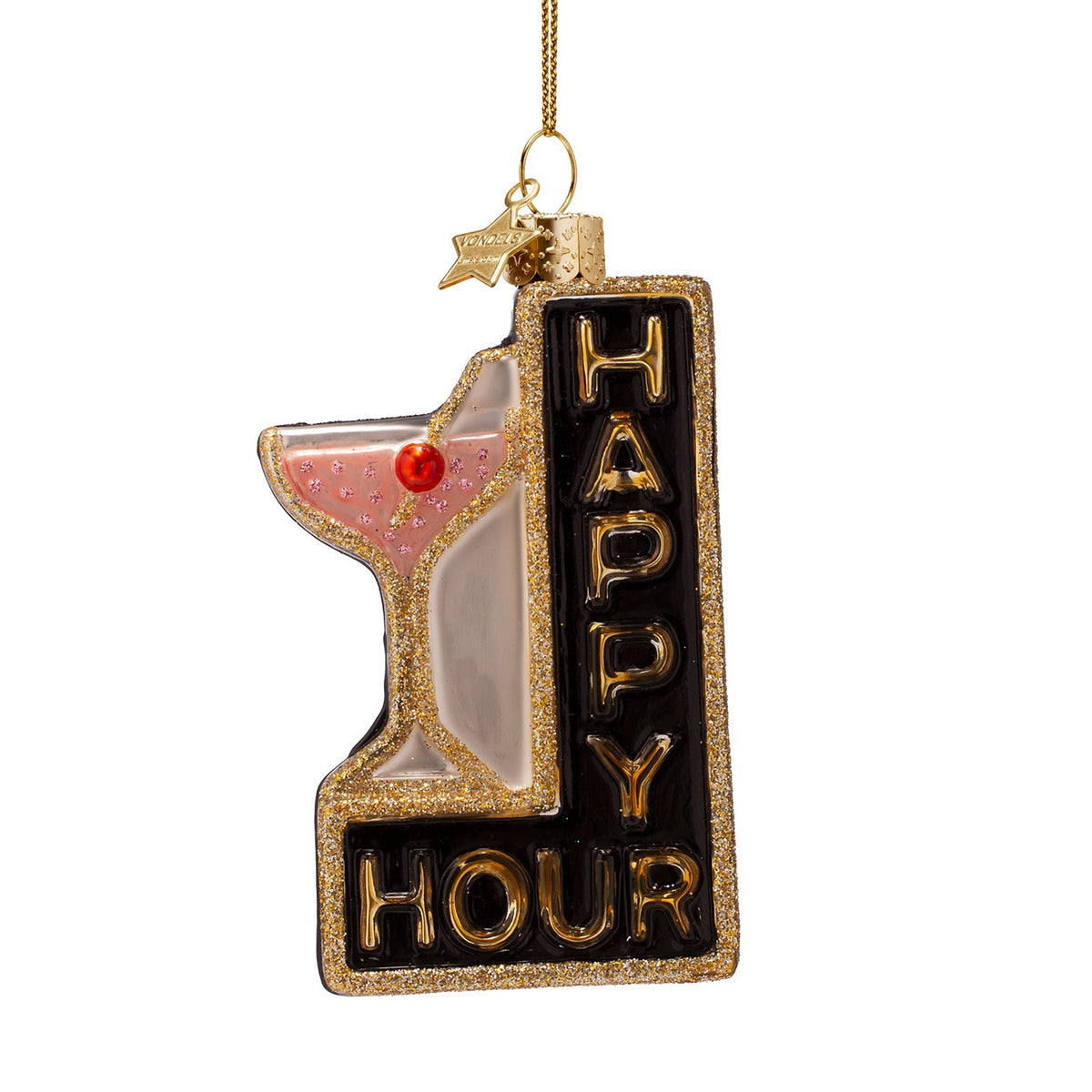 Happy Hour Sign Ornament