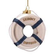 Skinny Dipping Lifebuoy Ornament