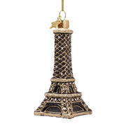Black Eiffel Tower Ornament