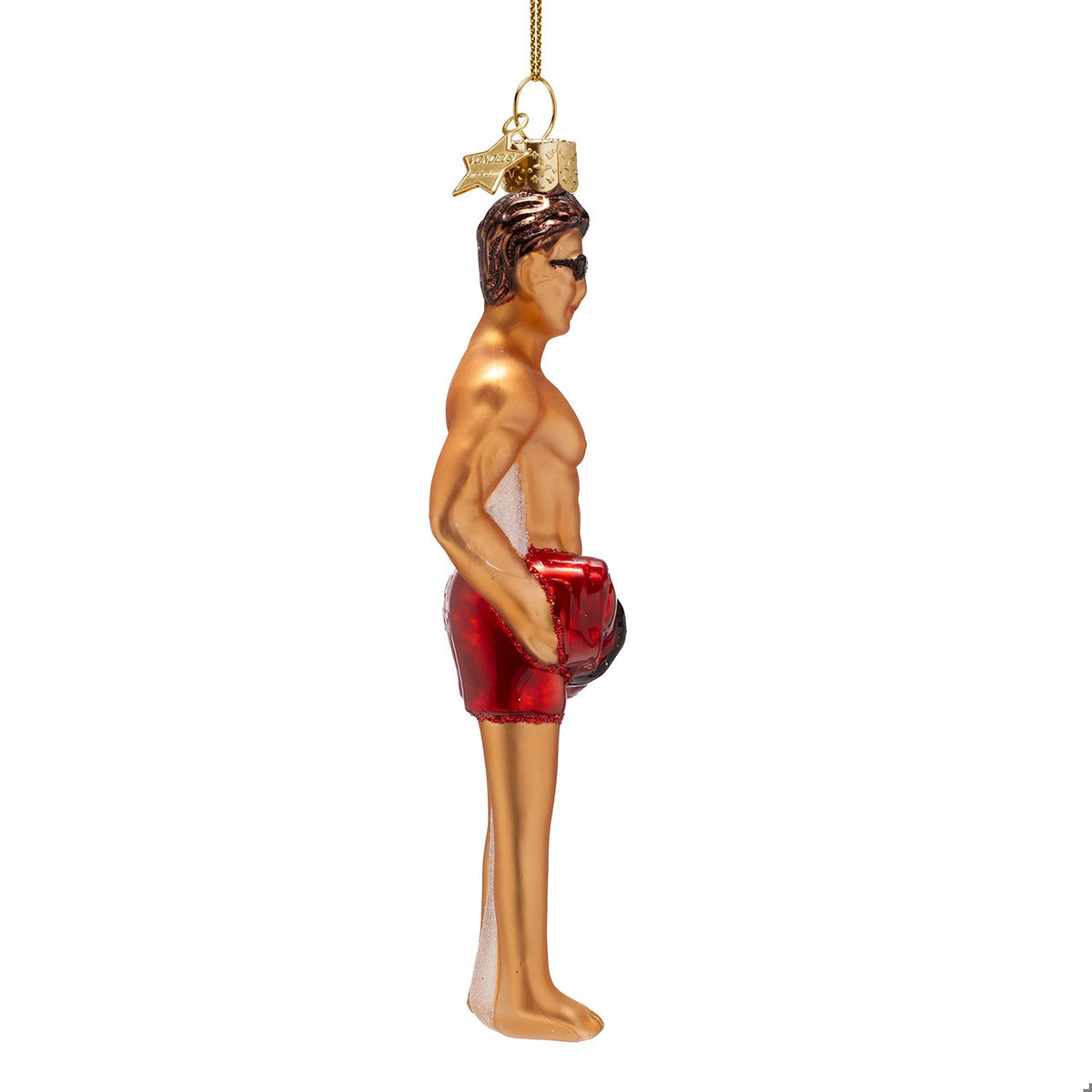 Male Lifeguard Ornament
