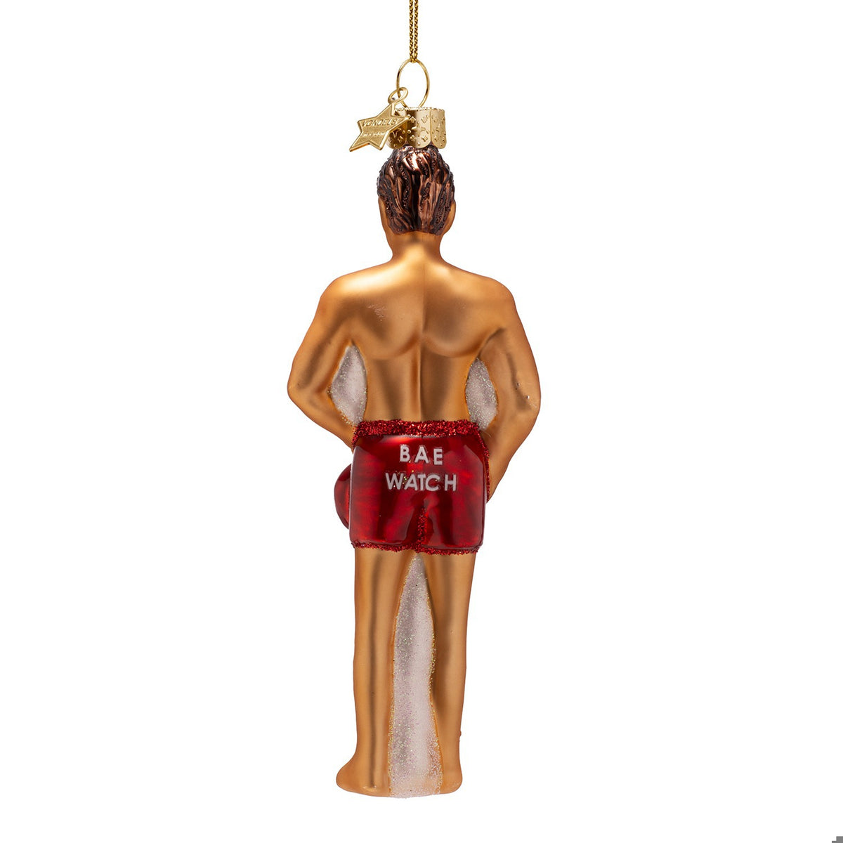 Male Lifeguard Ornament