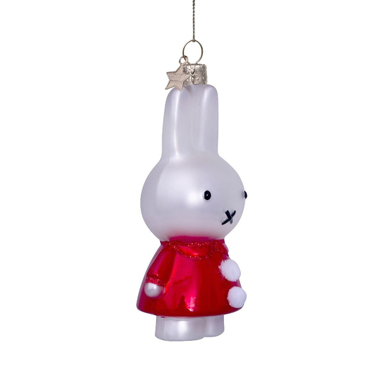 Miffy With Santa Dress Ornament