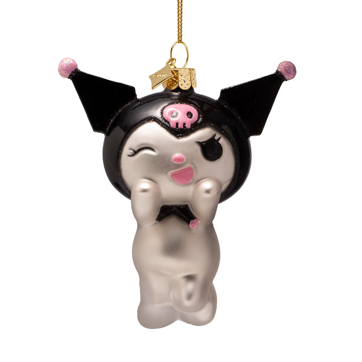 Hello Kitty Kuromi Ornament