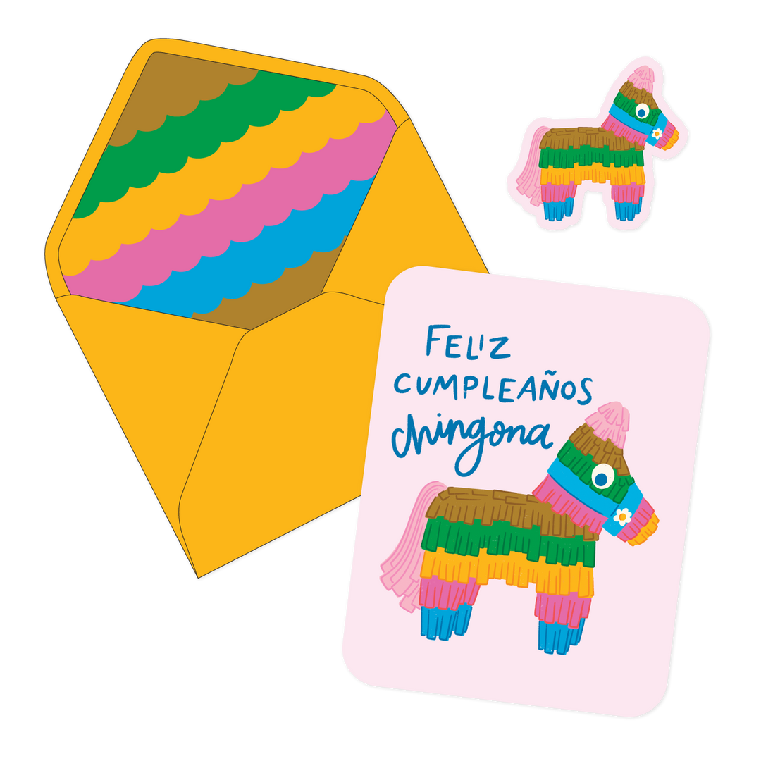 Feliz Cumpleanos Birthday Card
