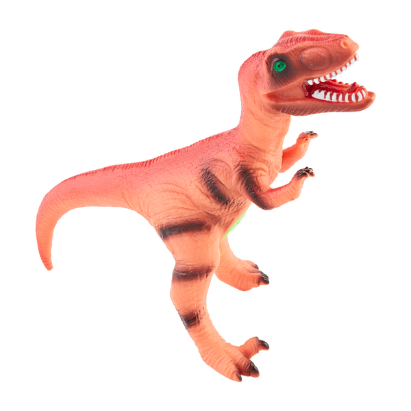 Orange Roaring Dinosaur With Sound