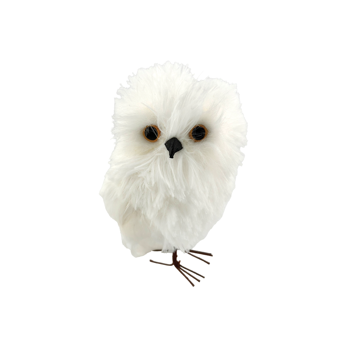 Arctic Owl Ornament - White