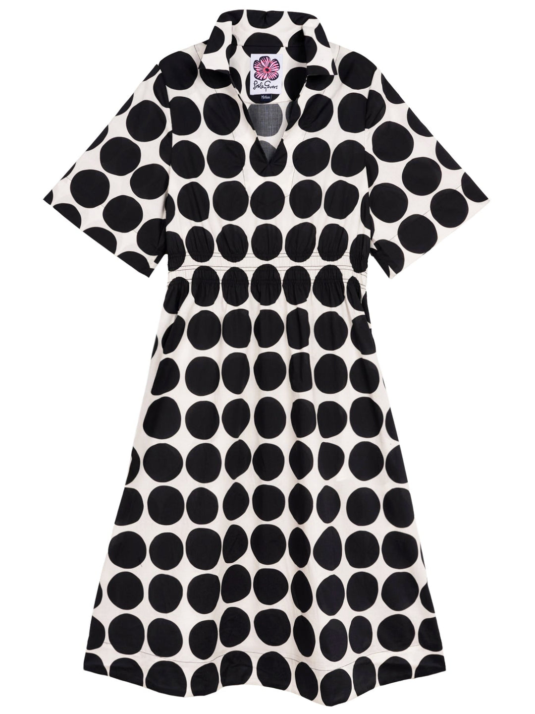 Willa Dress Black Dots