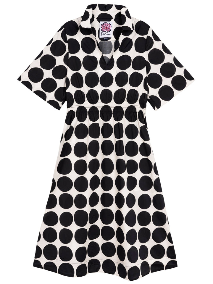 Willa Dress Black Dots