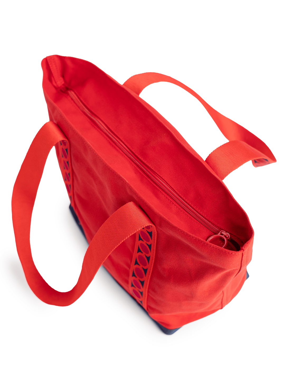 Winnie Tote - Orange Circles