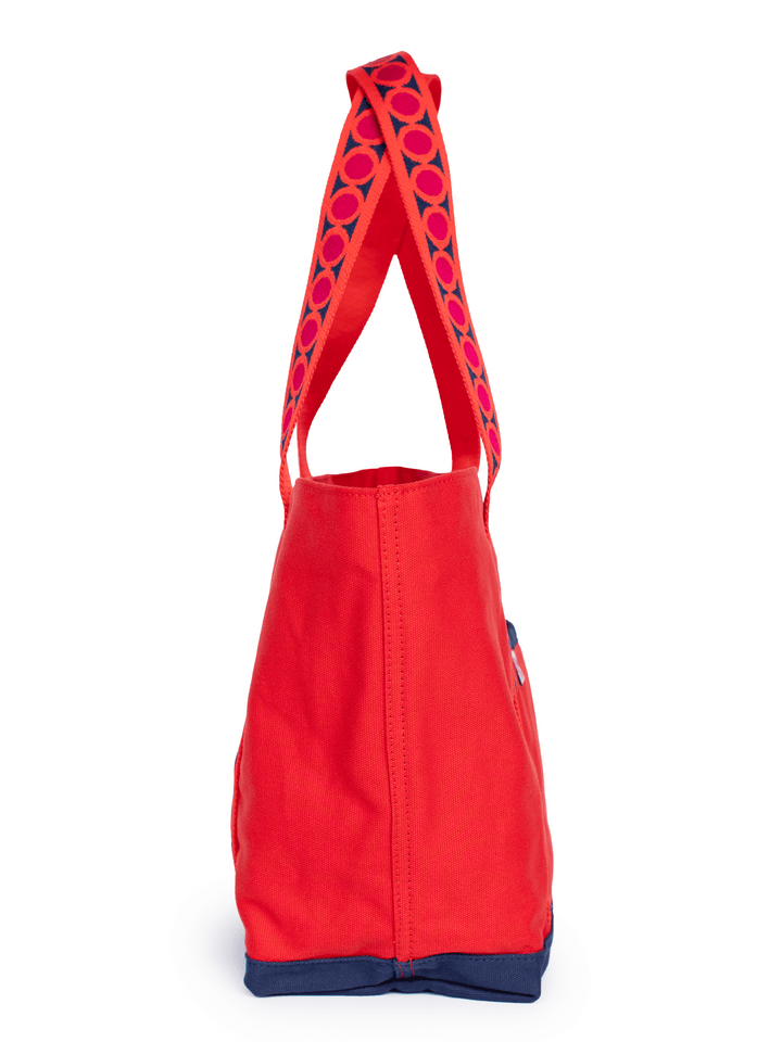 Winnie Tote - Orange Circles