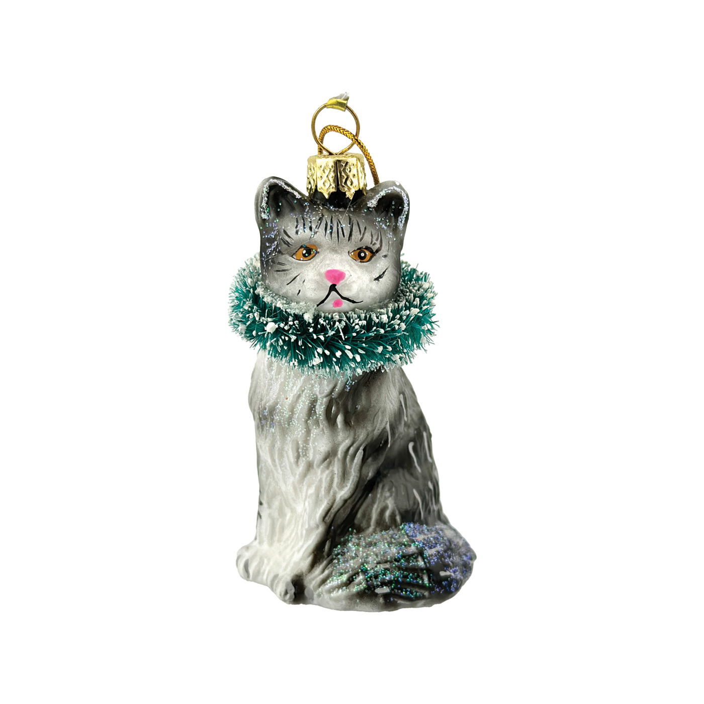 Kitten Ornament - Wreath