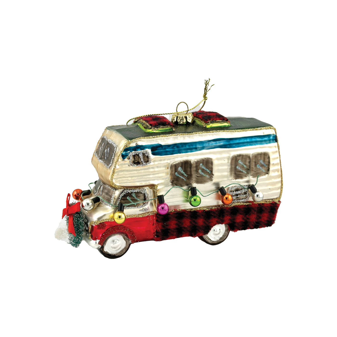 Camper Holiday Ornament - RV