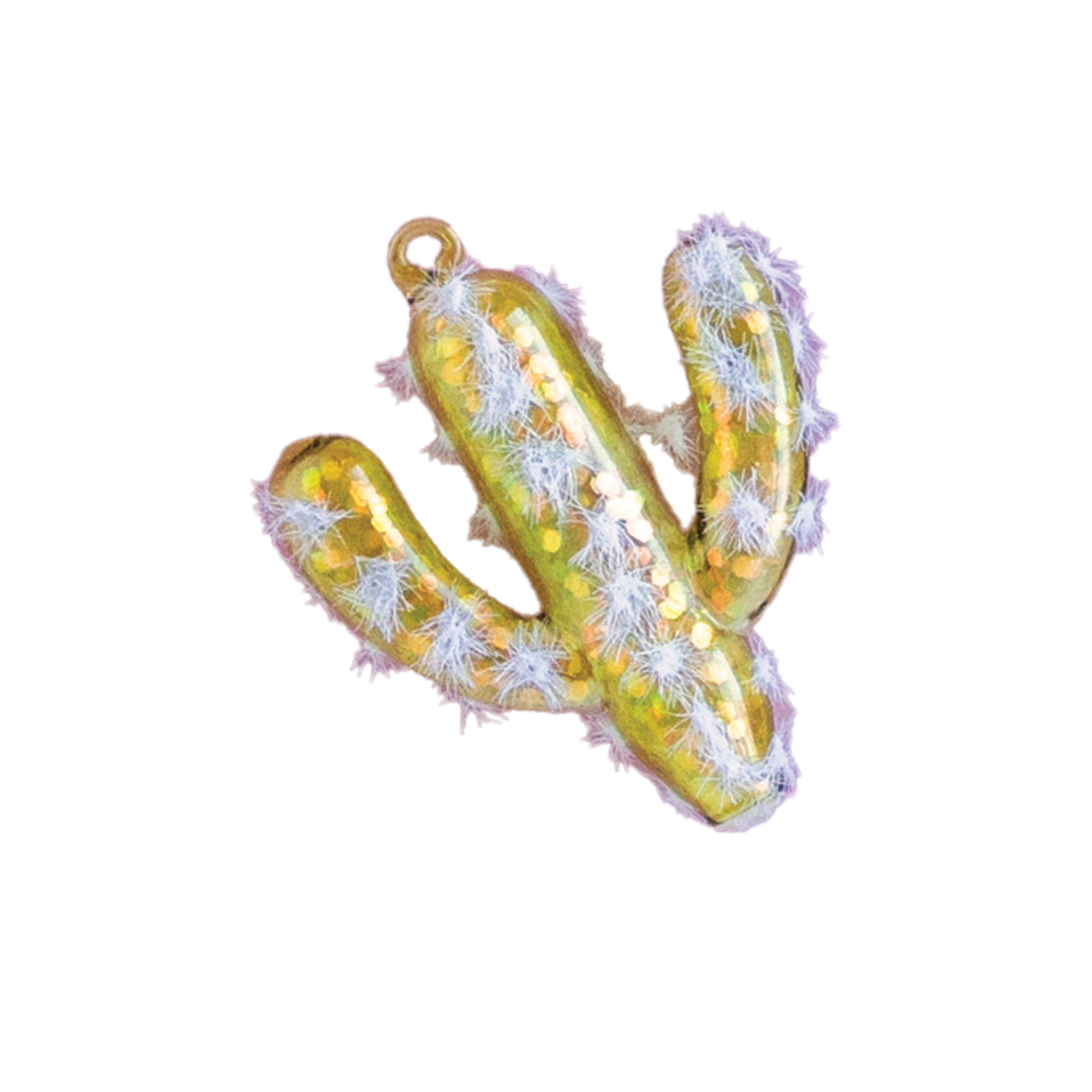 Cactus Ornament - Yellow