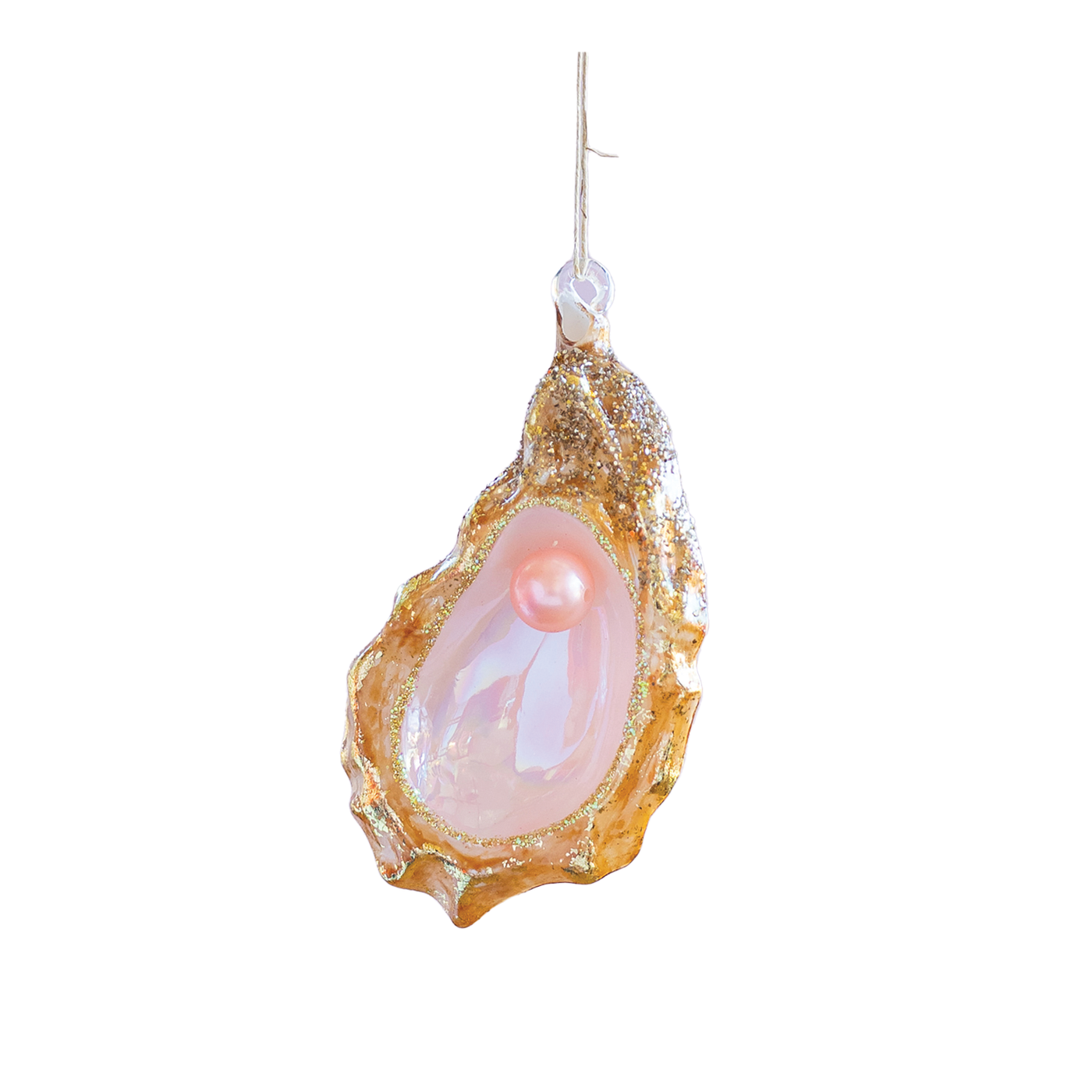 Oyster Ornament - Yellow