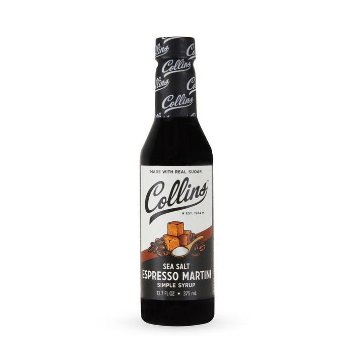 Collins Sea Salt Espresso Martini Syrup - 12.7 Oz.