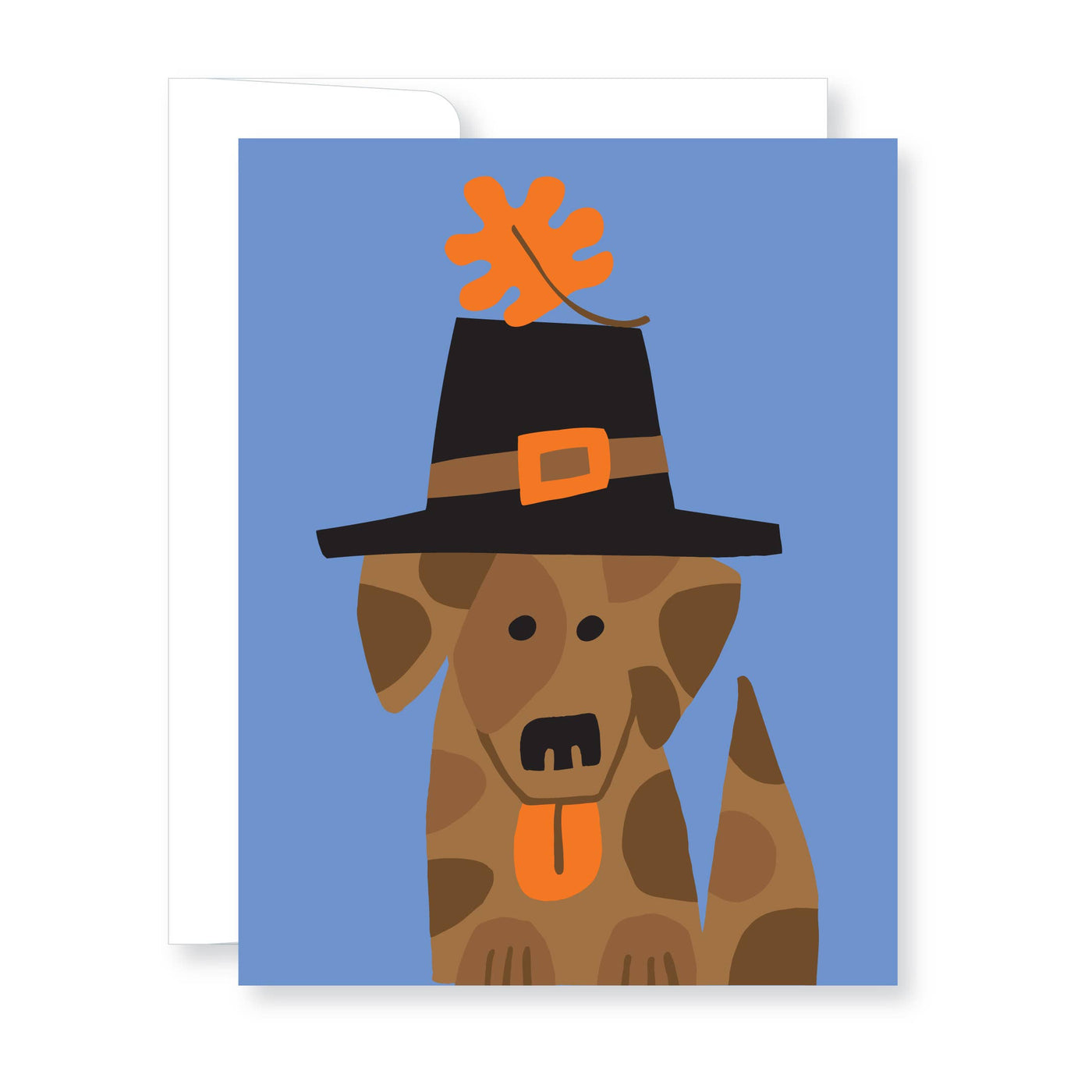 Dog Thanksgiving Holiday Card