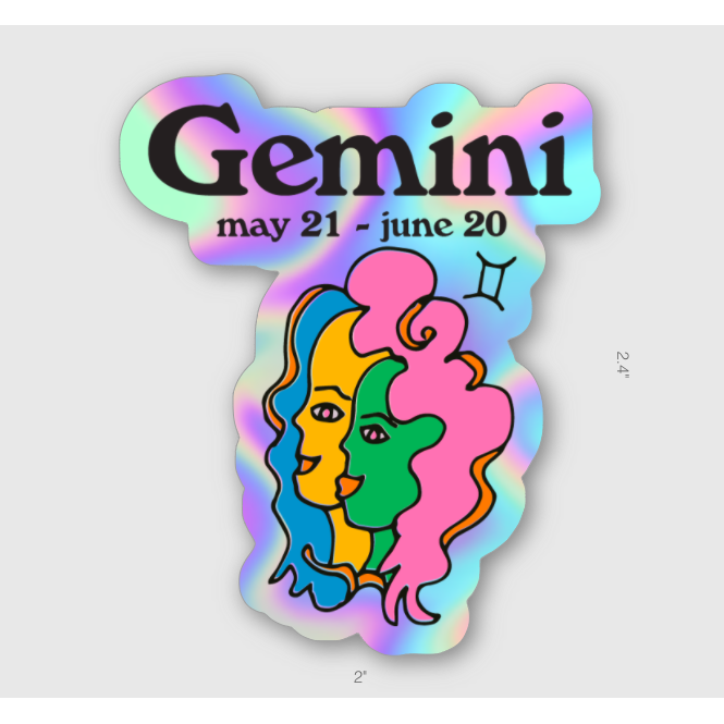 ZODIAC - Gemini Sticker