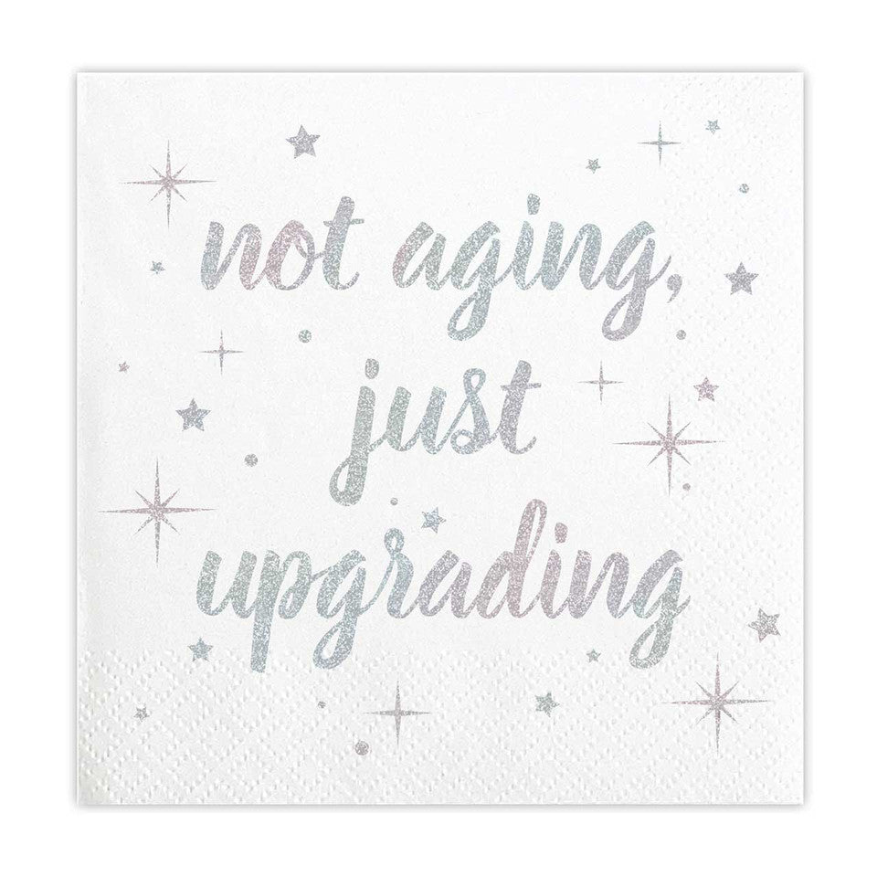Not Aging, Just Upgrading Cocktail Napkins - Just Fabulous Palm Springs