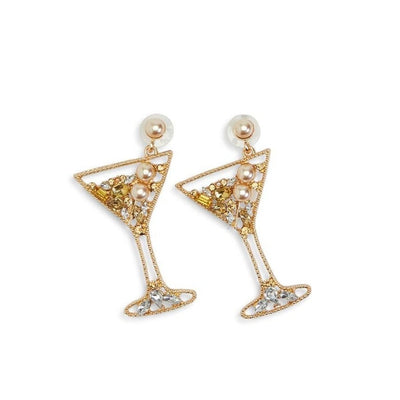 Crystal Embellished Earrings