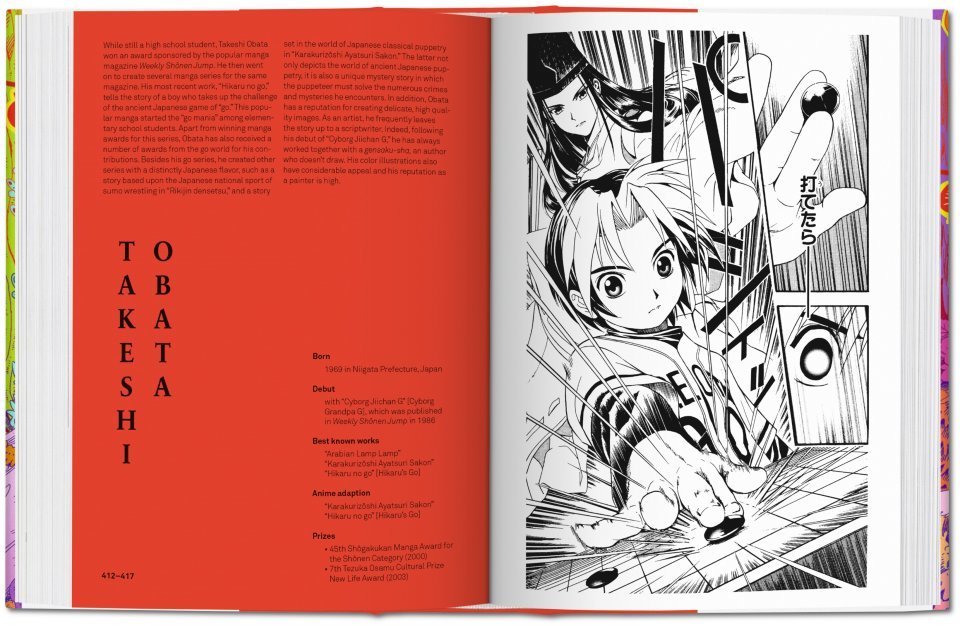 BU Hardcover: 100 Manga Artists