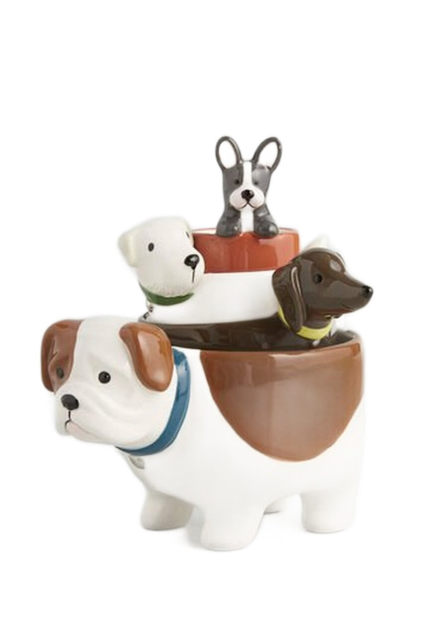 Dog Measuring Cups - Ceramic