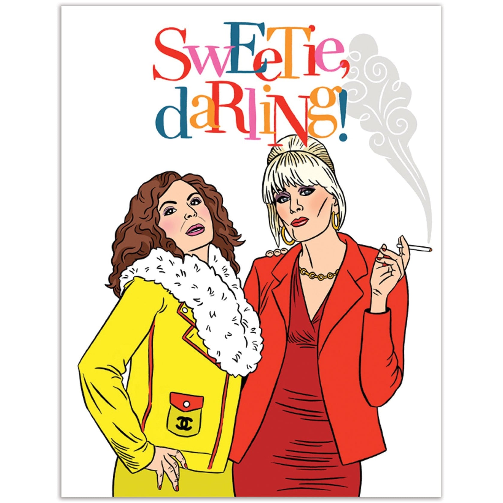 Card: Ab Fab Birthday - Just Fabulous Palm Springs