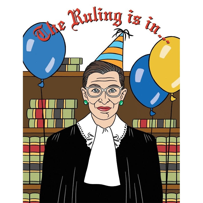 Card: RBG - The Ruling is In Birthday