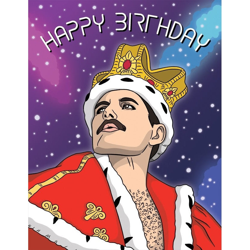 Card: Freddie Mercury Birthday