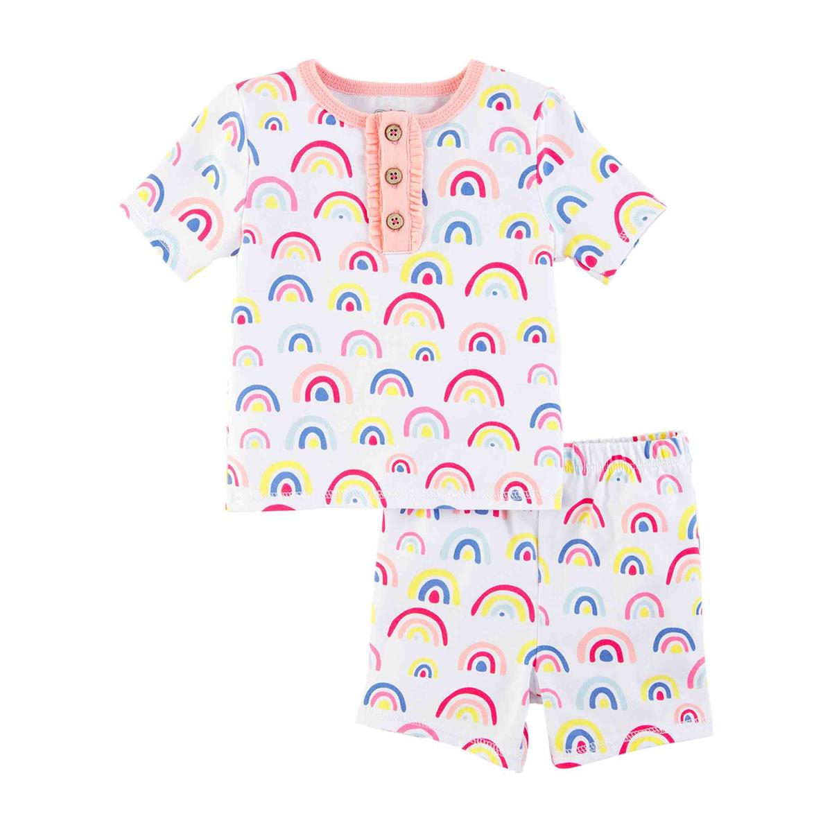 Rainbow Pajama Set - 5T