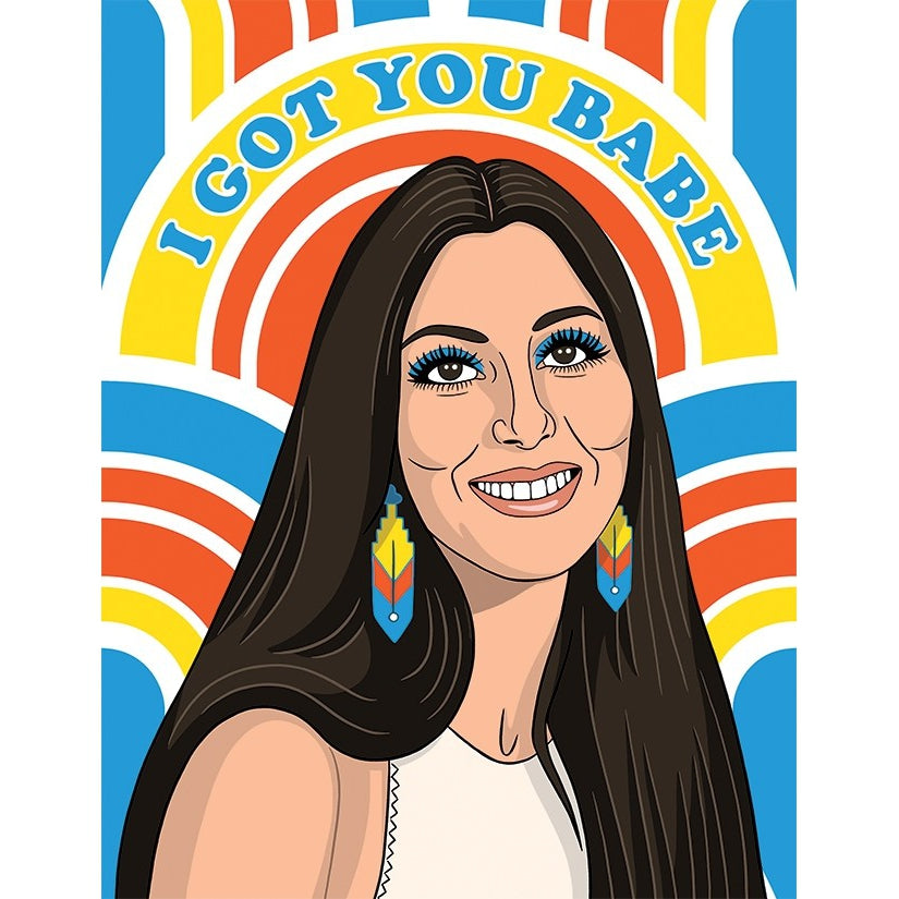 Card: Cher I Got You Babe Birthday