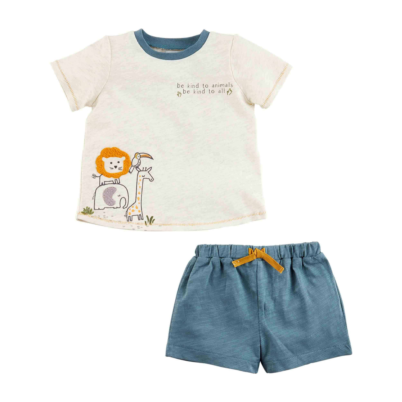 Jungle Toddler T-Shirt and Shorts Set - 4T-5T