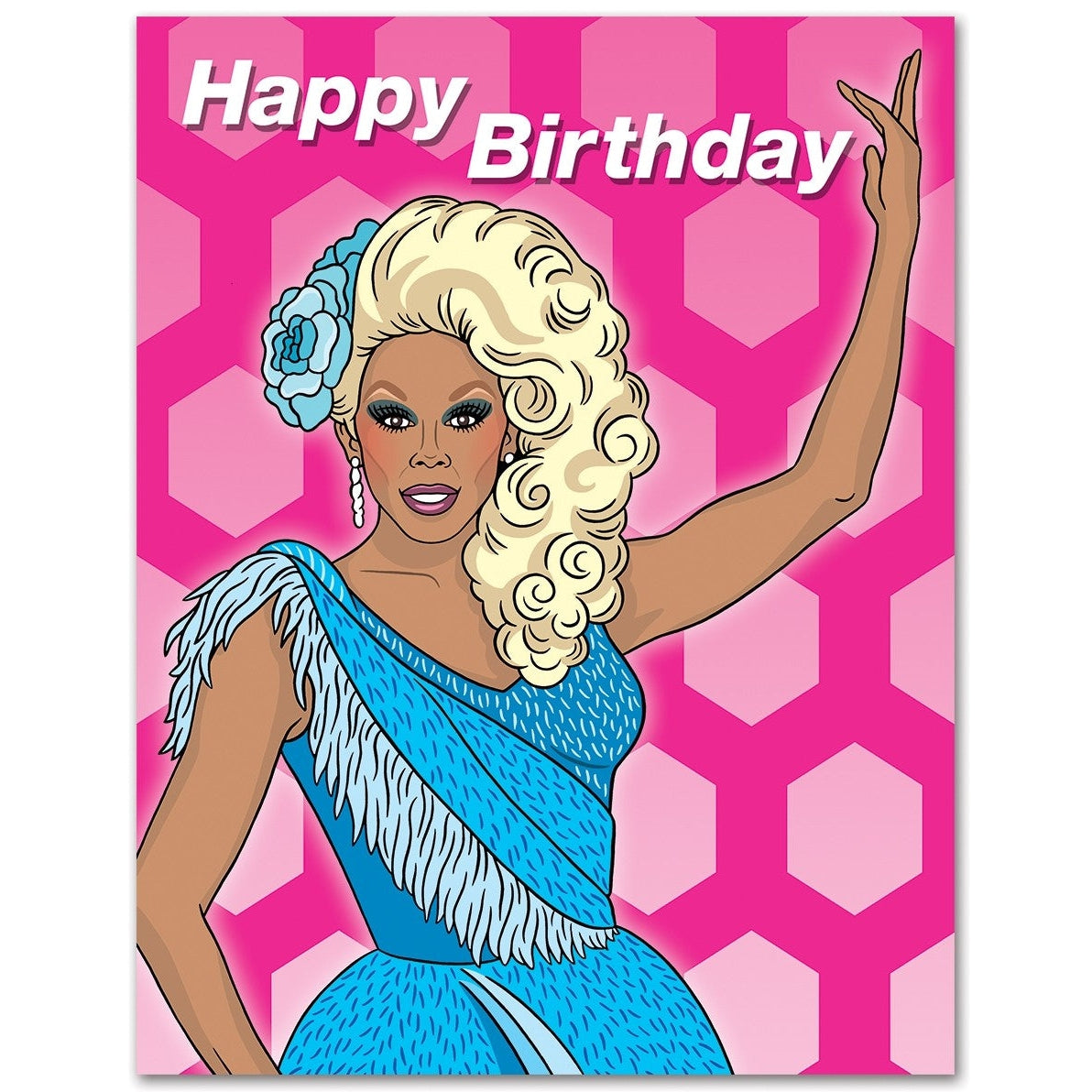 Card: RuPaul Happy Birthday - Just Fabulous Palm Springs