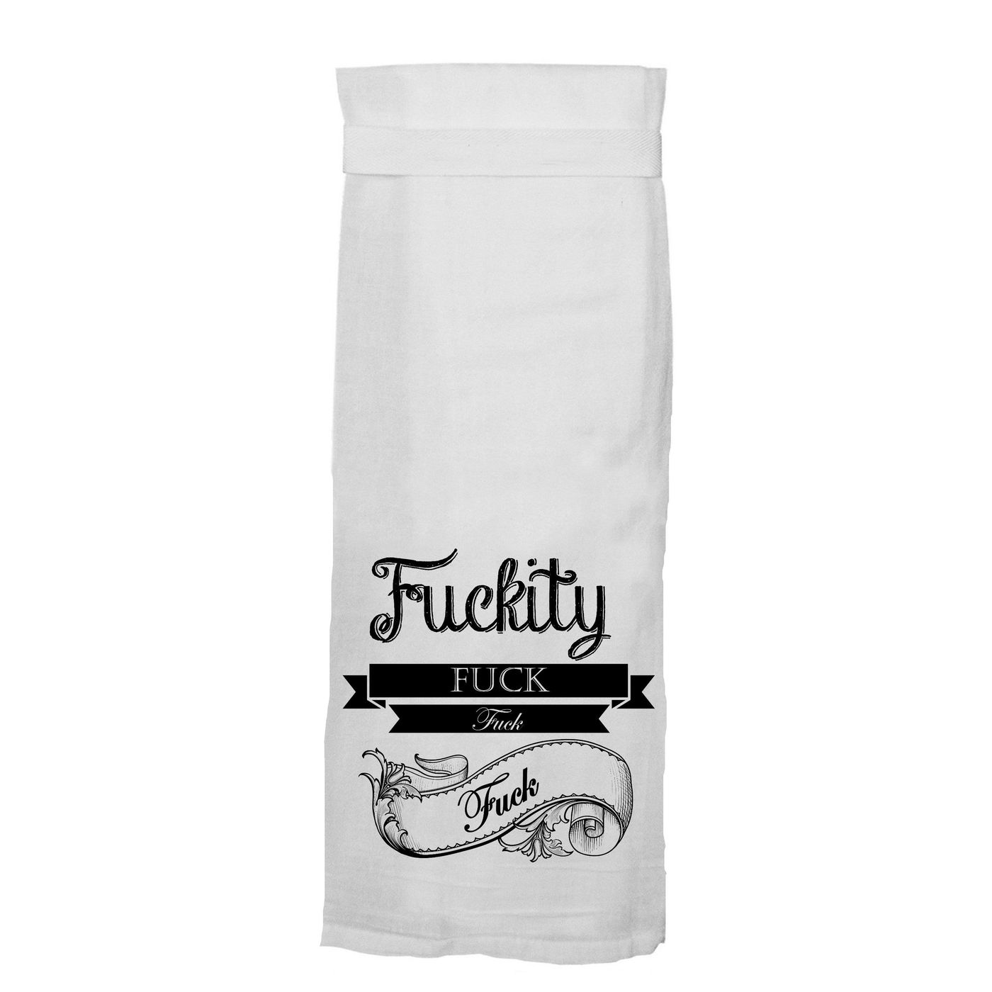 Fuckity Fuck White Tea Towel towel